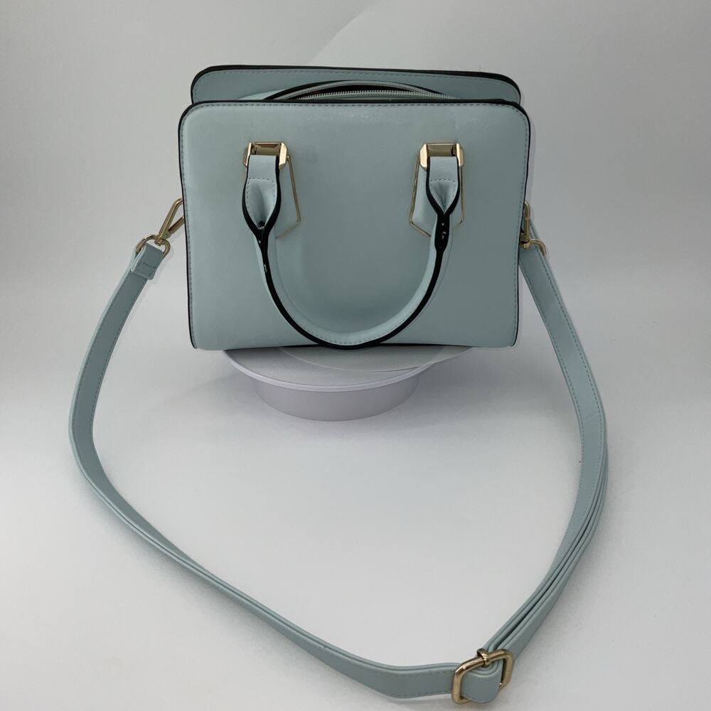 Elegant Light Blue Handbag